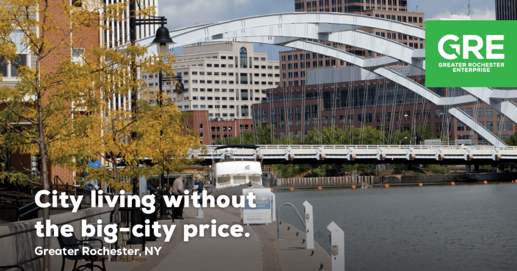 City living without the big-city price in Greater Rochester, NY.