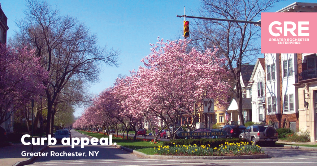 Curb appeal is found in Greater Rochester, NY.