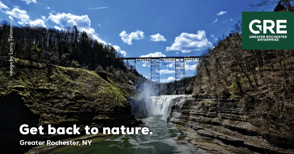 Get back to nature in the Greater Rochester, NY region.