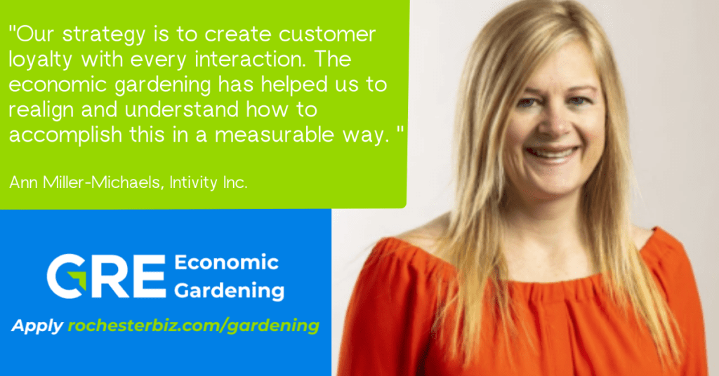 Intivity Testimonial for GRE Economic Gardening