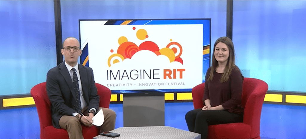 Ann Ielapi, Director of Imagine RIT and Special Events, discusses Imagine RIT on Greater Rochester Enterprise's WROC Why Roc.