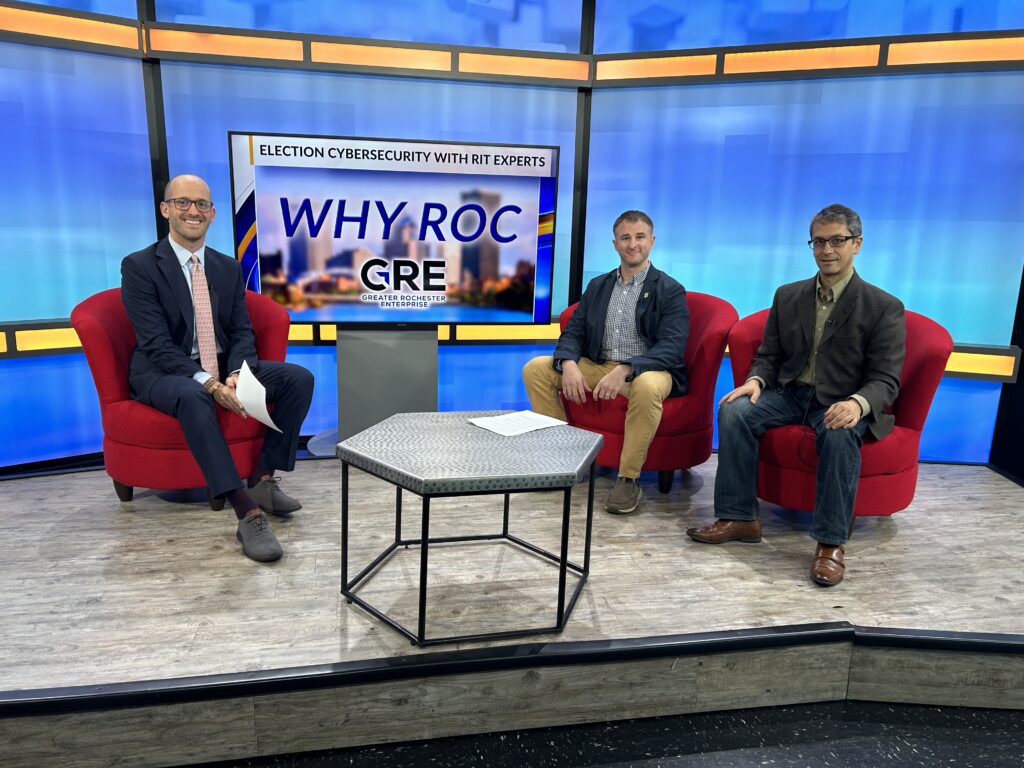 RIT Cybersecurity Why ROC TV Interview