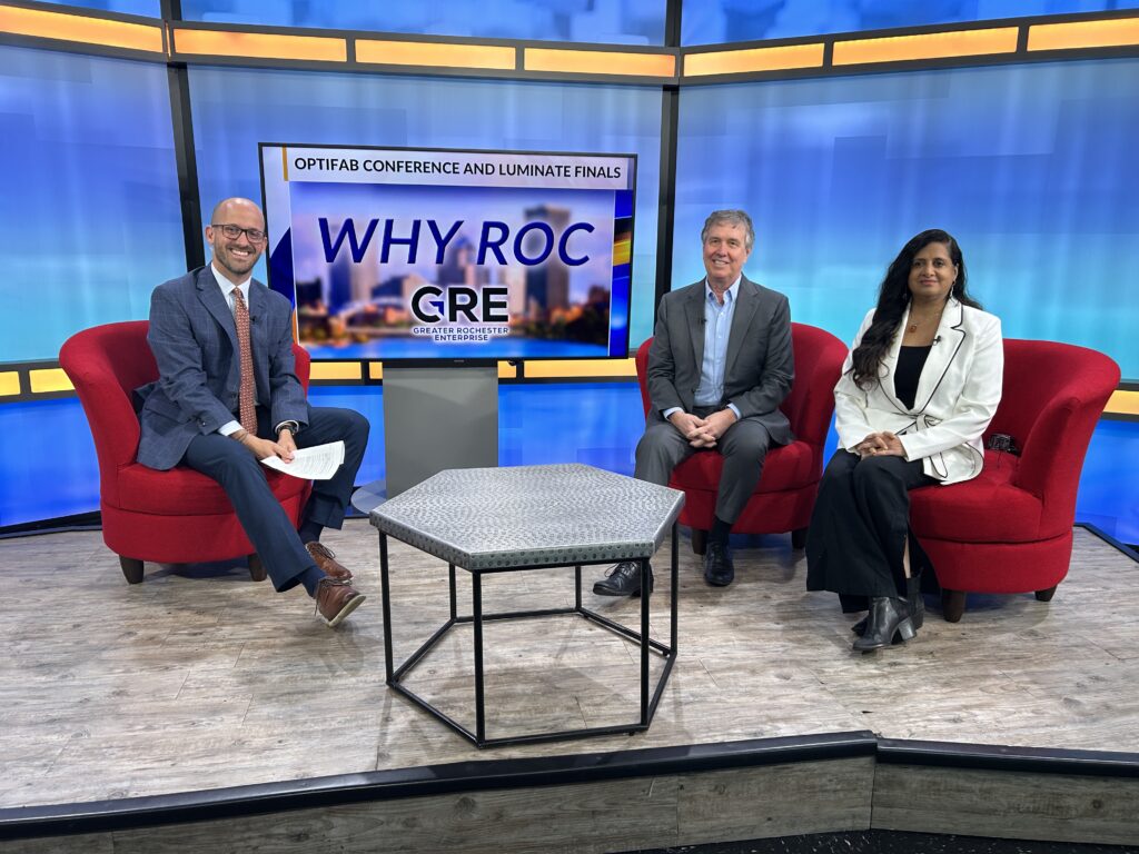Optifab/Luminate Why ROC TV Interview